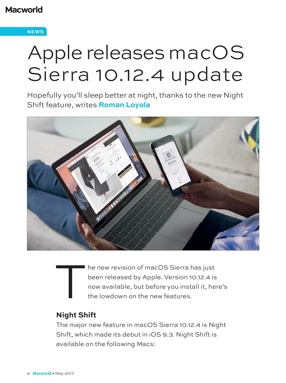Macworld Preview Pages