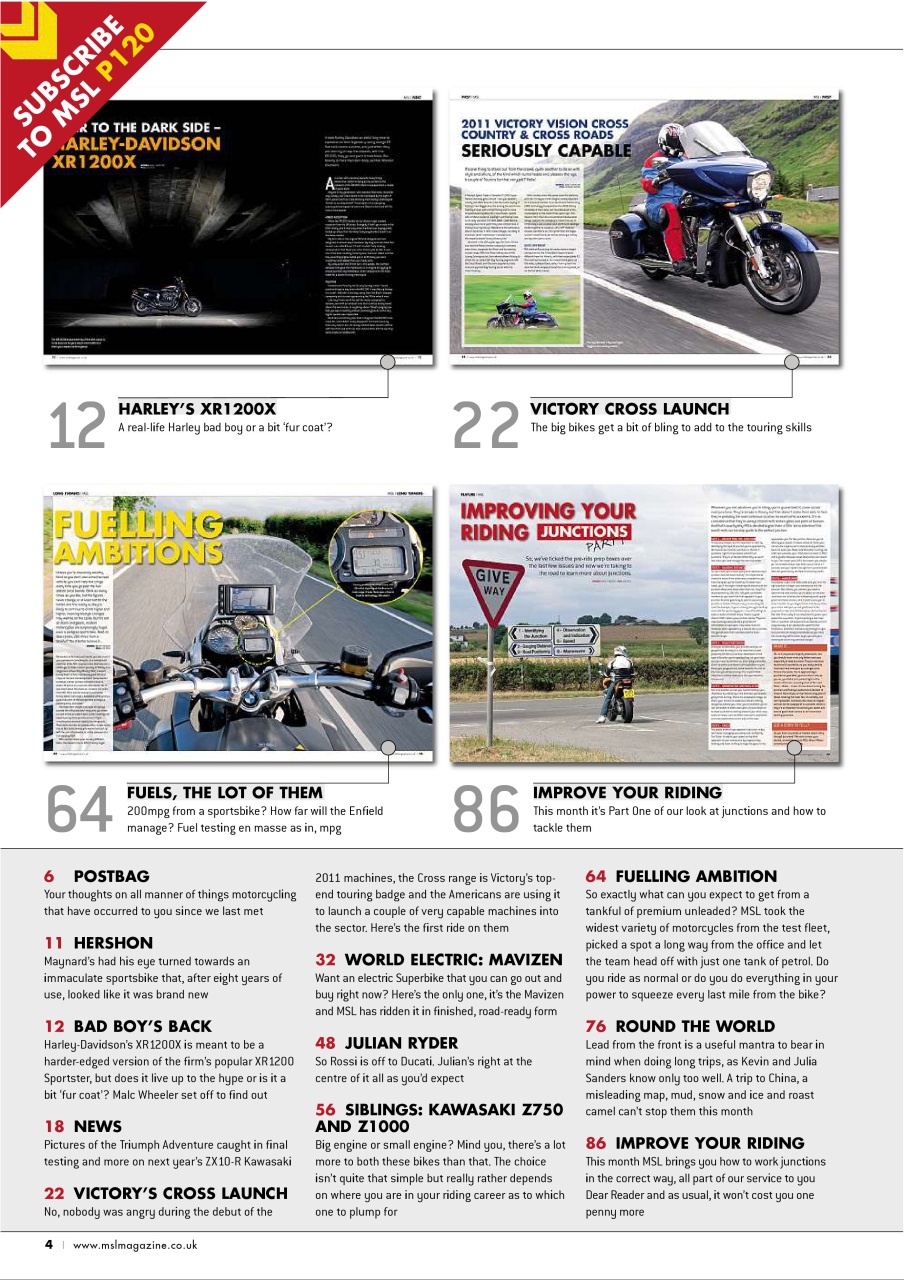 Motorcycle Sport & Leisure Preview Pages