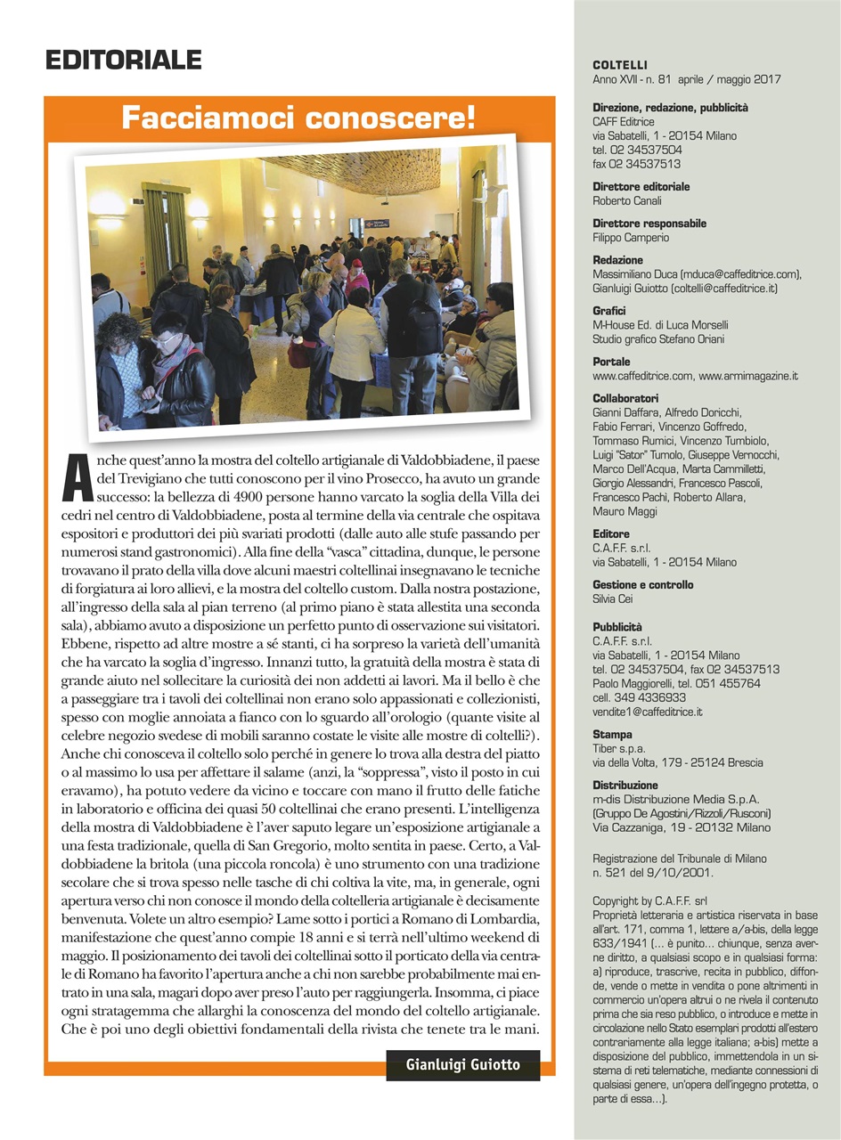 COLTELLI Preview Pages