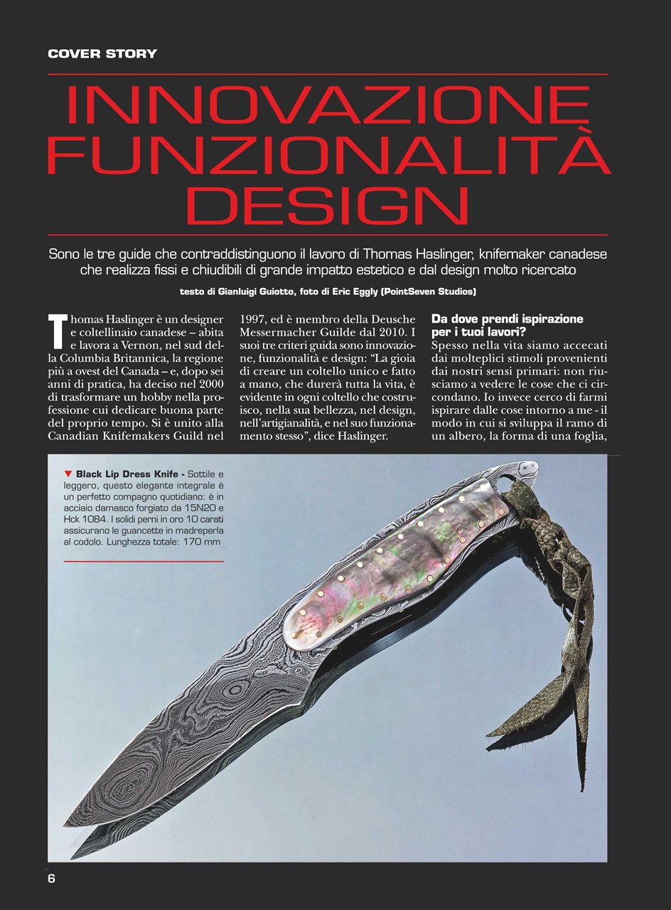 COLTELLI Preview Pages