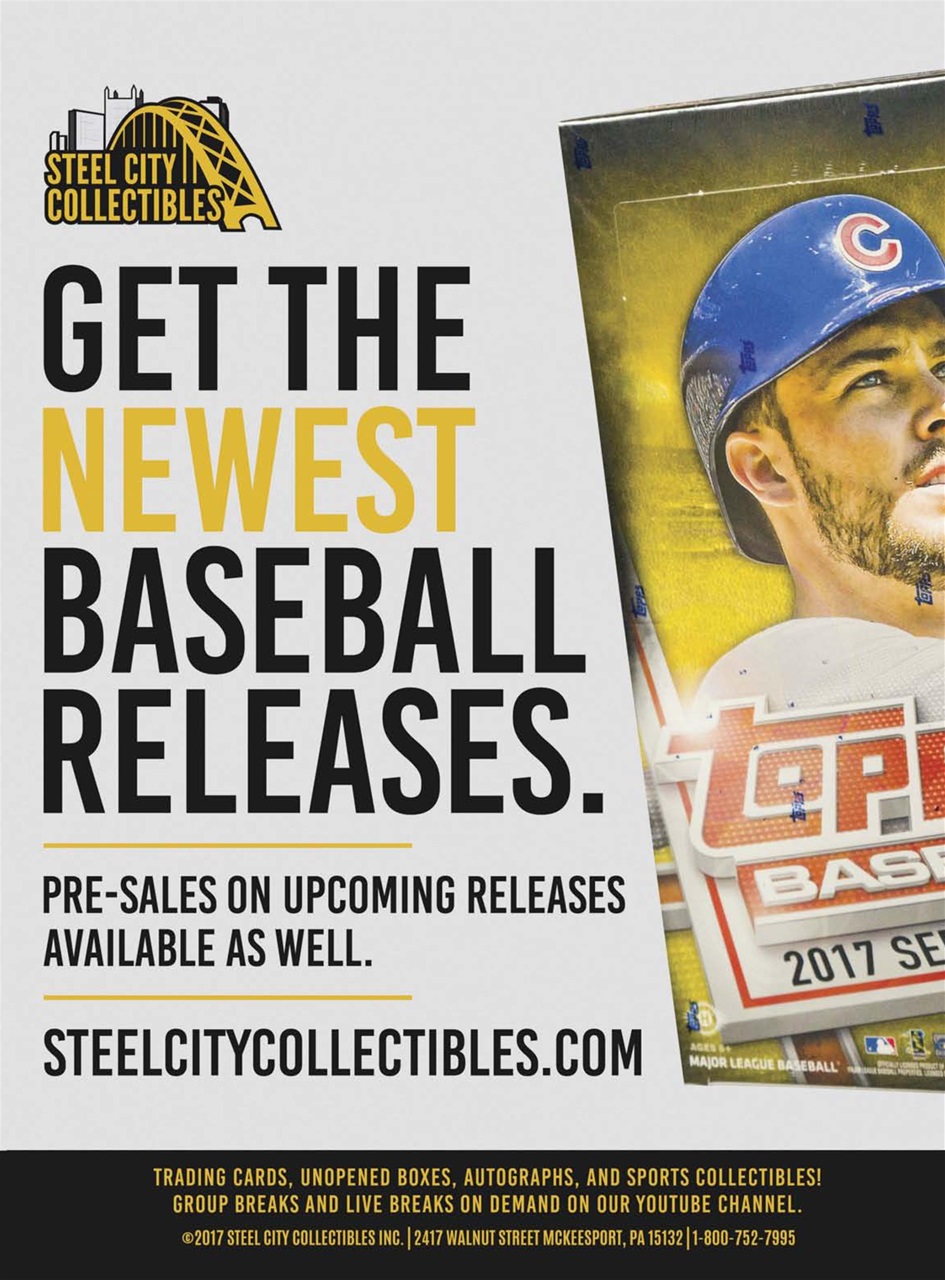 Beckett Baseball Magazine Preview Pages