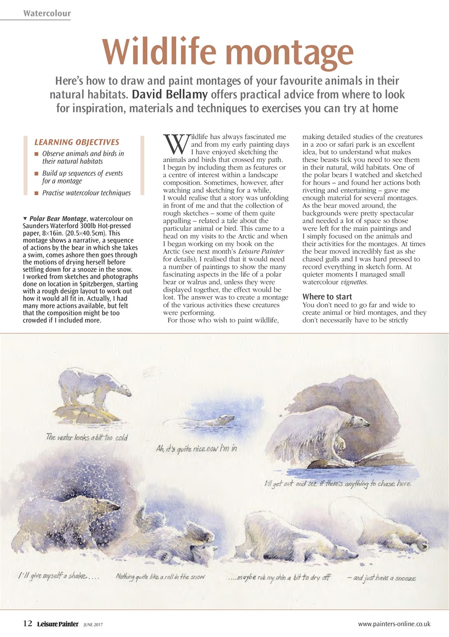 Leisure Painter & The Artist Preview Pages