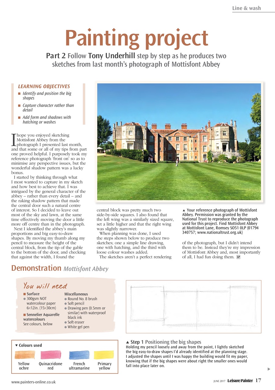 Leisure Painter & The Artist Preview Pages