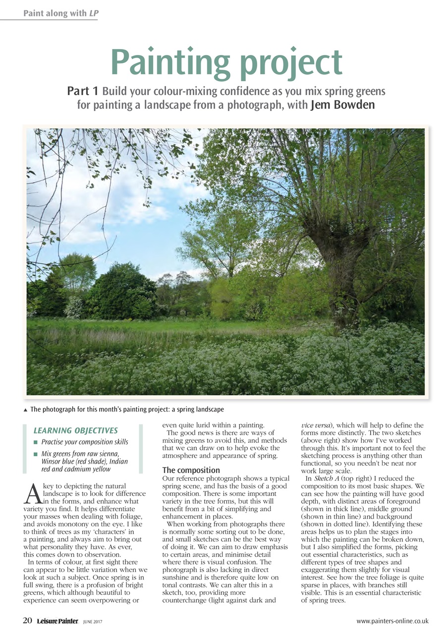 Leisure Painter & The Artist Preview Pages