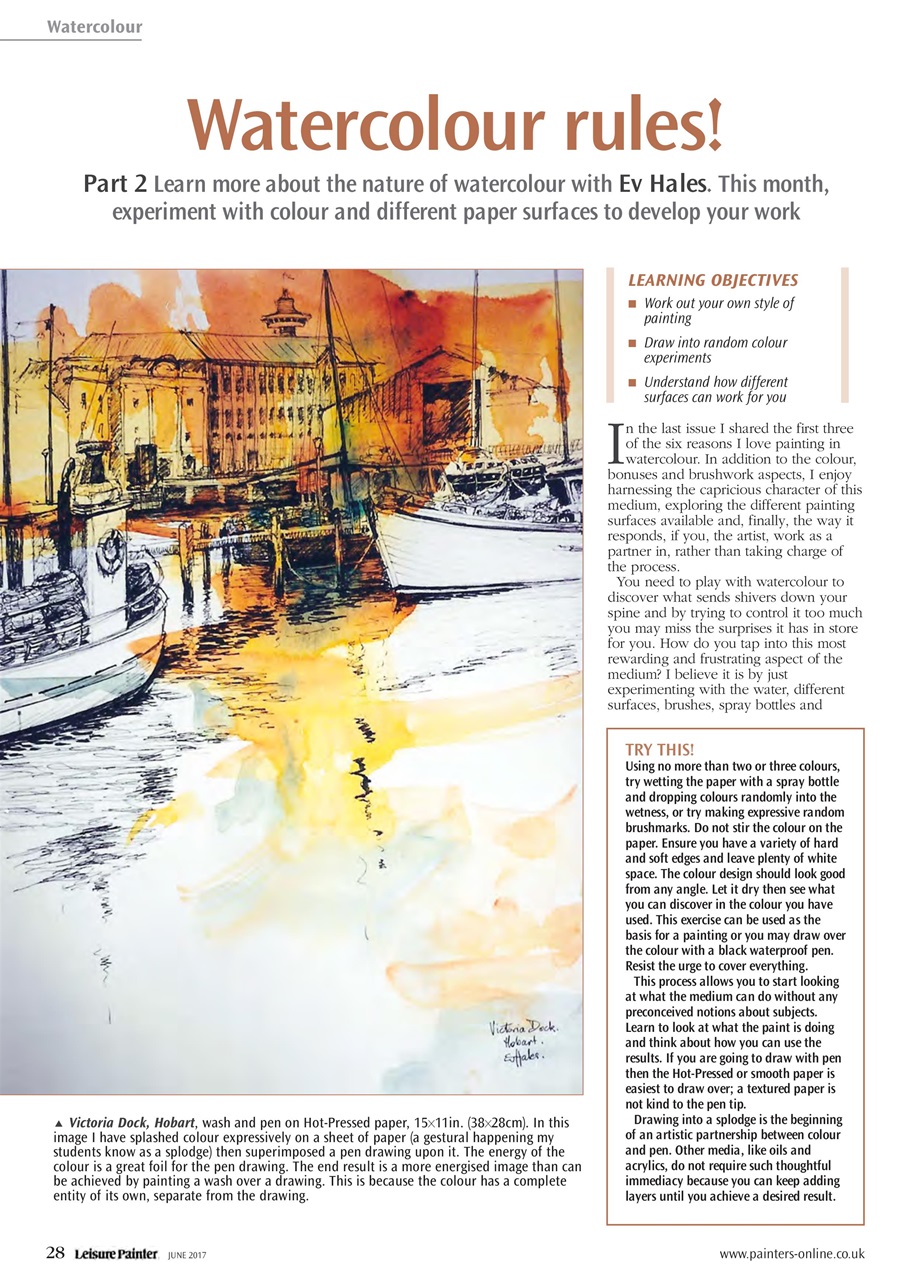 Leisure Painter & The Artist Preview Pages