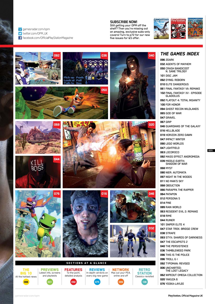 PLAY Magazine Preview Pages