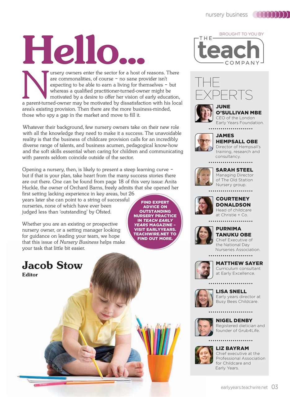 Teach Early Years Preview Pages