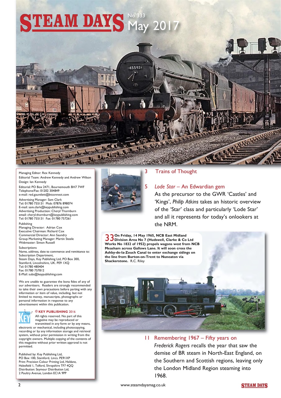 Steam Days Preview Pages