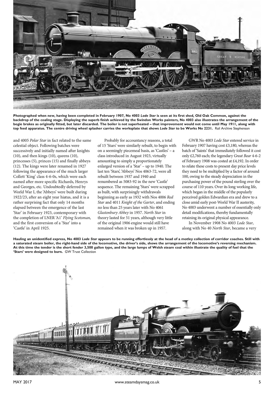 Steam Days Preview Pages