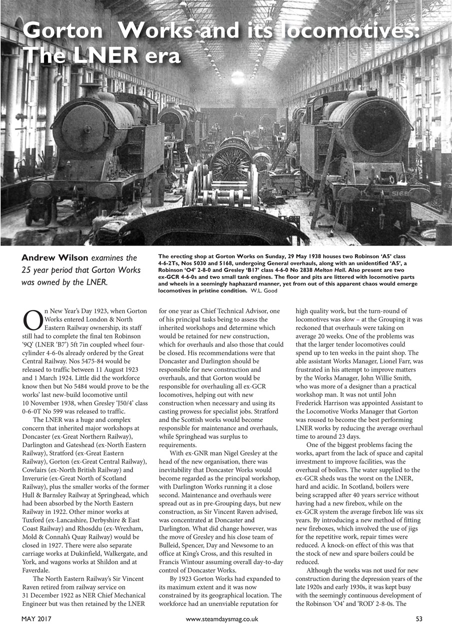 Steam Days Preview Pages