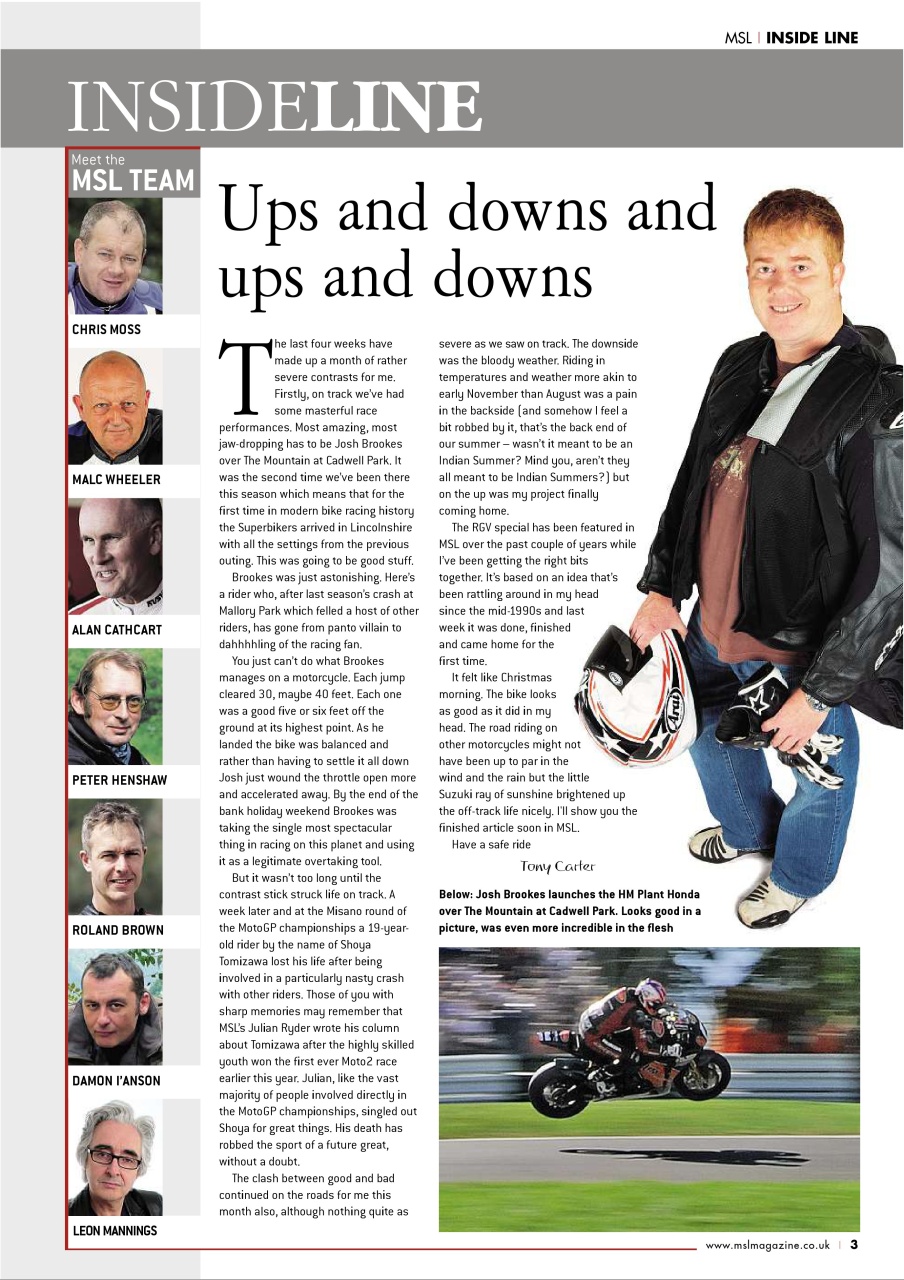 Motorcycle Sport & Leisure Preview Pages