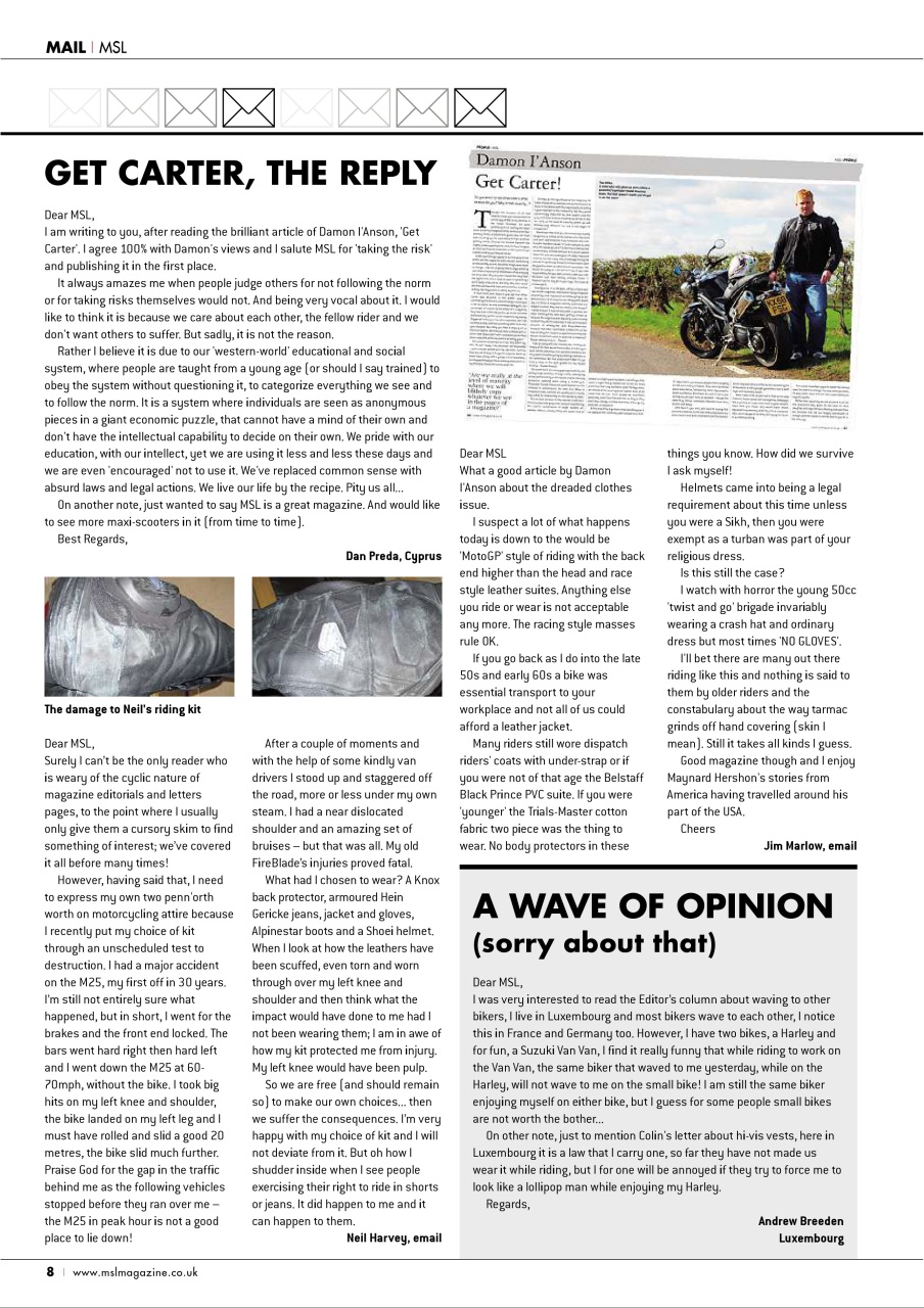 Motorcycle Sport & Leisure Preview Pages