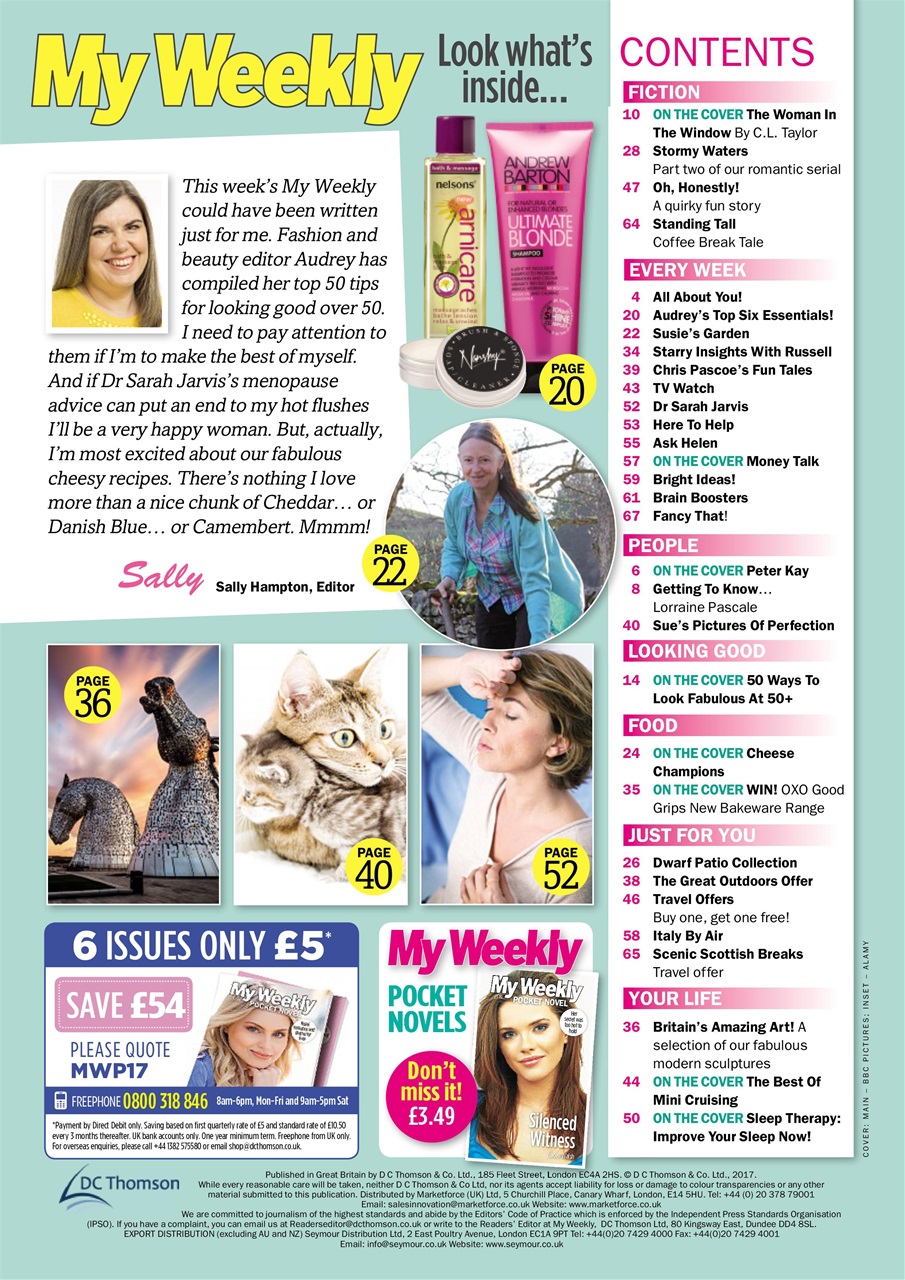 My Weekly Preview Pages