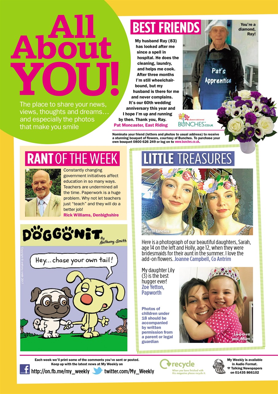 My Weekly Preview Pages