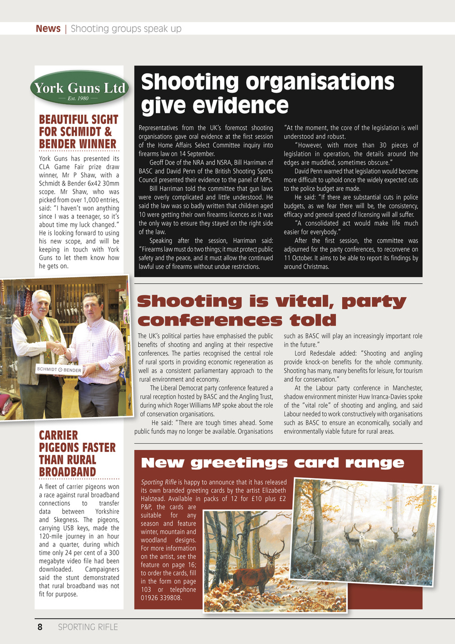 Sporting Rifle Preview Pages