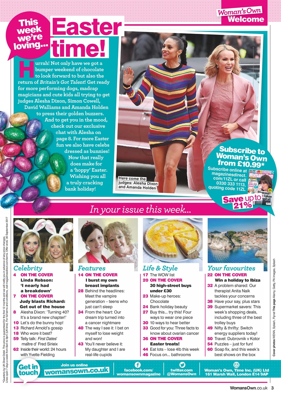 Woman's Own Preview Pages