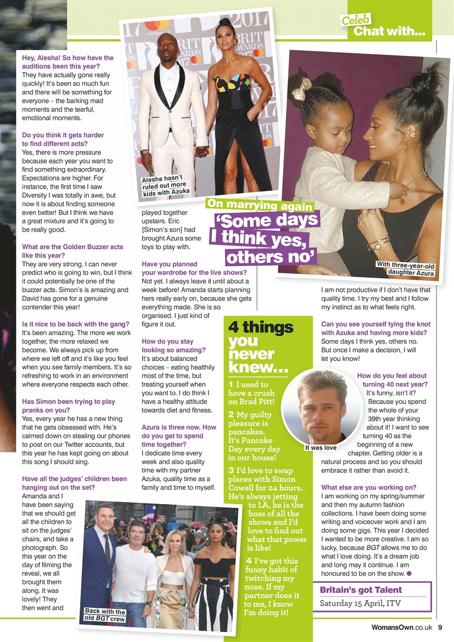 Woman's Own Preview Pages