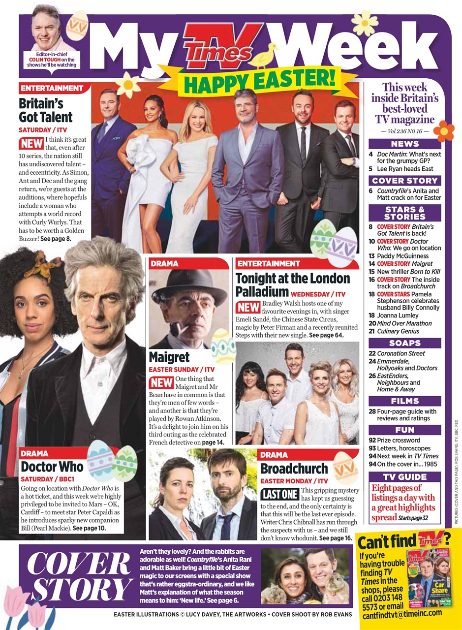 TV Times Preview Pages