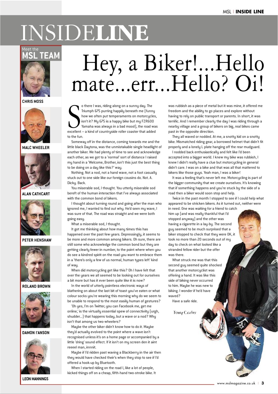 Motorcycle Sport & Leisure Preview Pages