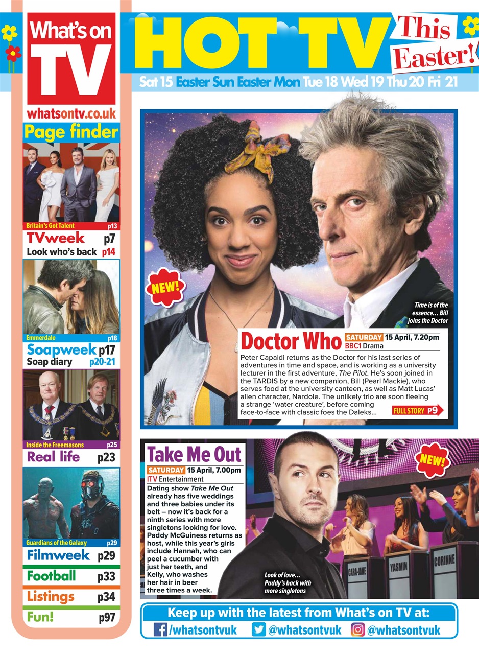 What's on TV Preview Pages