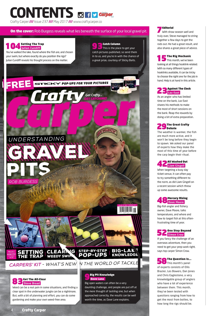 Crafty Carper Preview Pages