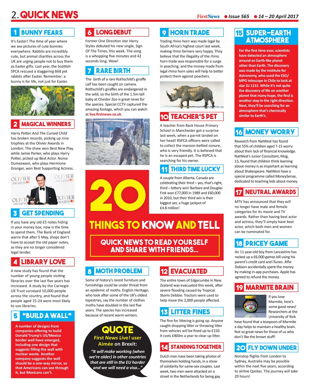 First News Preview Pages