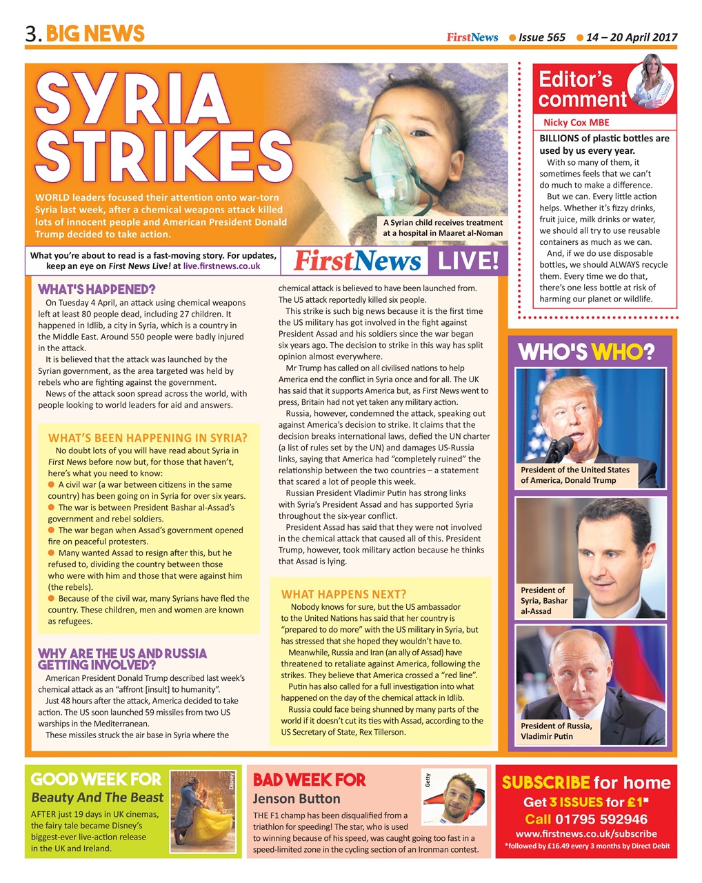 First News Preview Pages