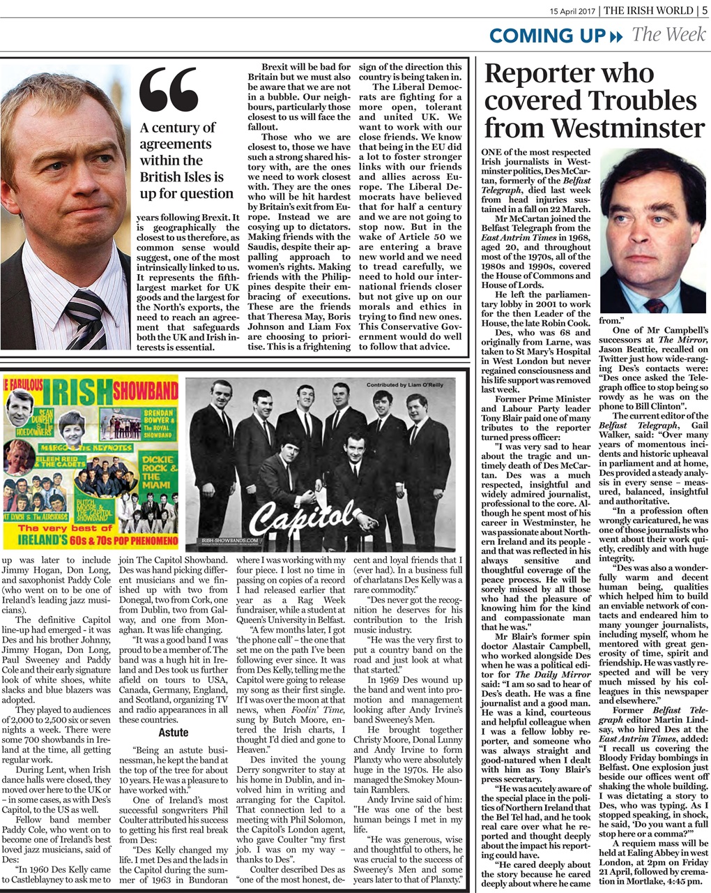 Irish World Preview Pages