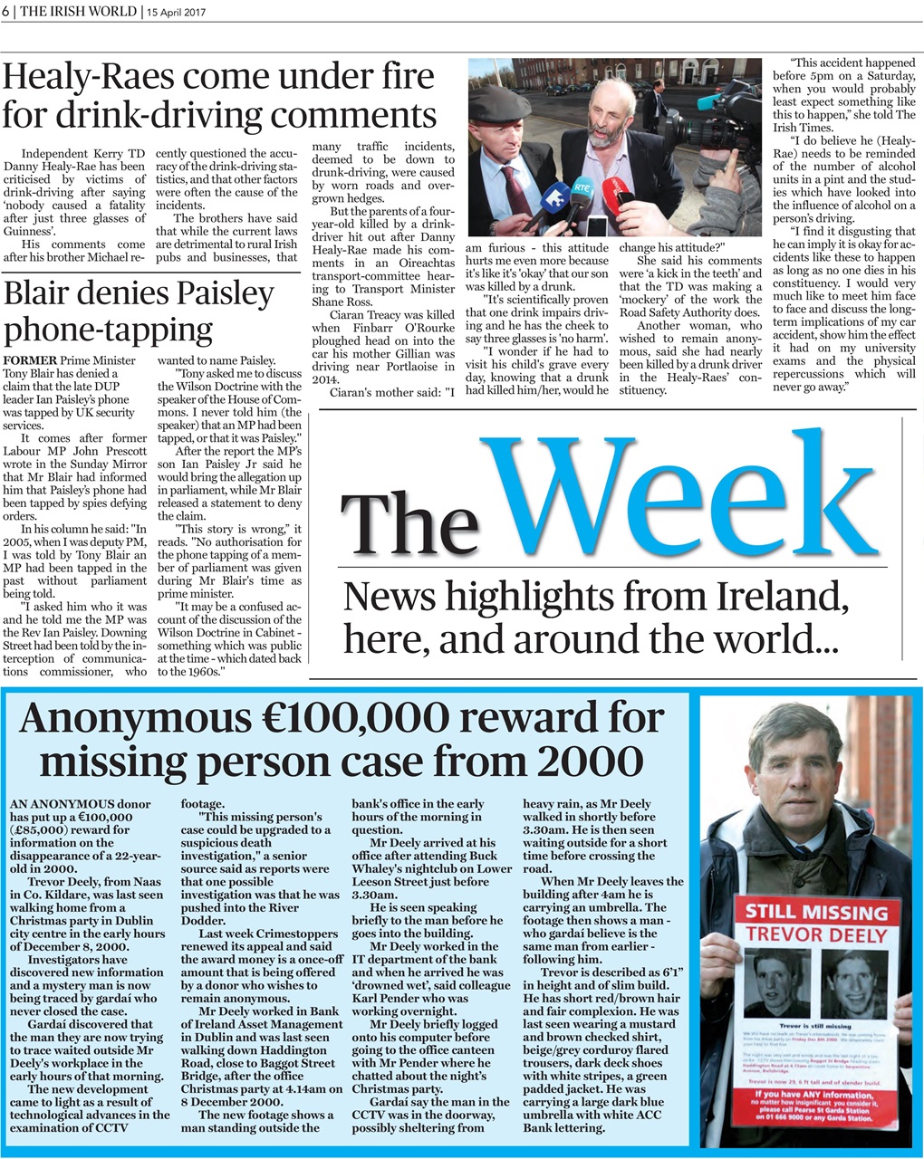 Irish World Preview Pages