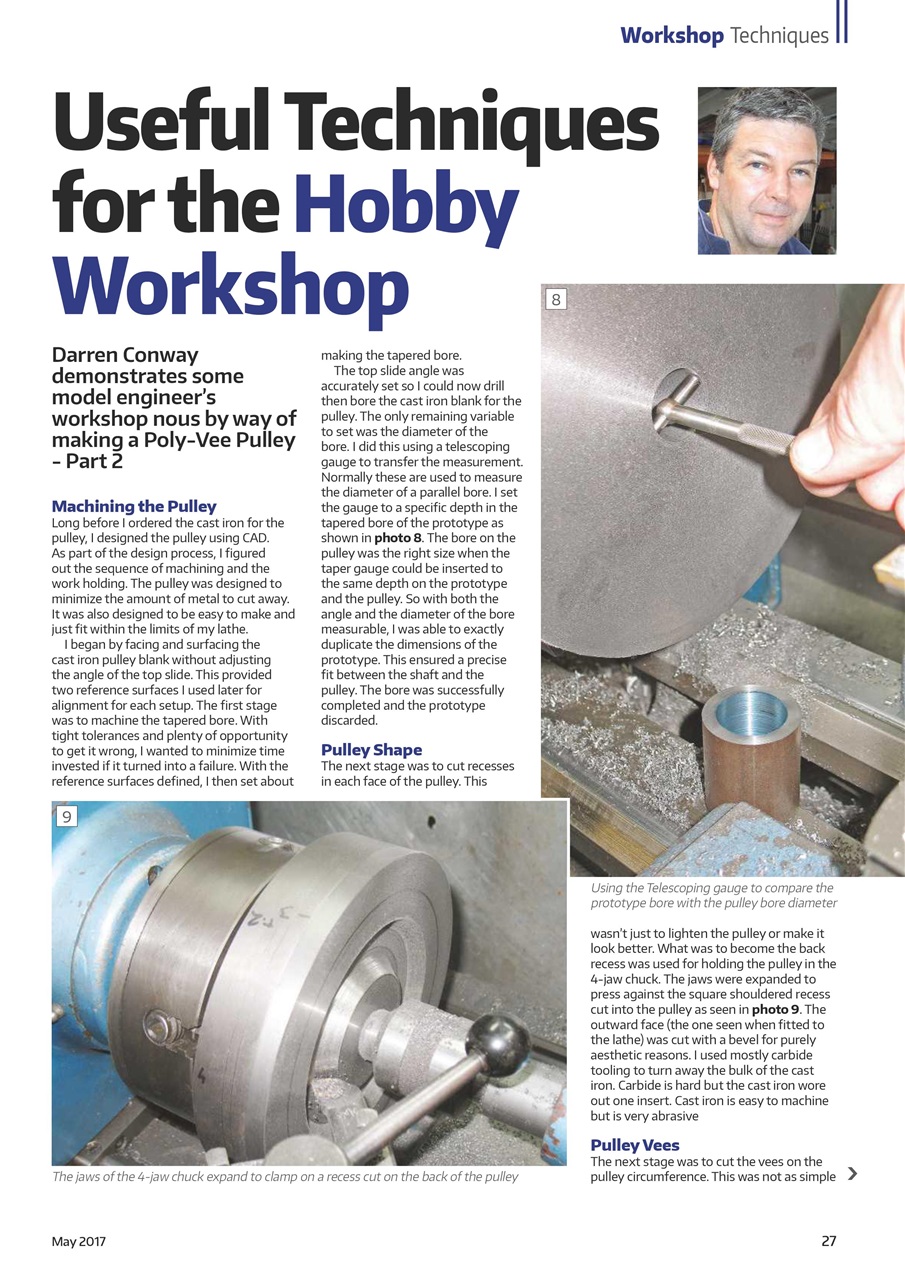 Model Engineer & Workshop Magazine Preview Pages