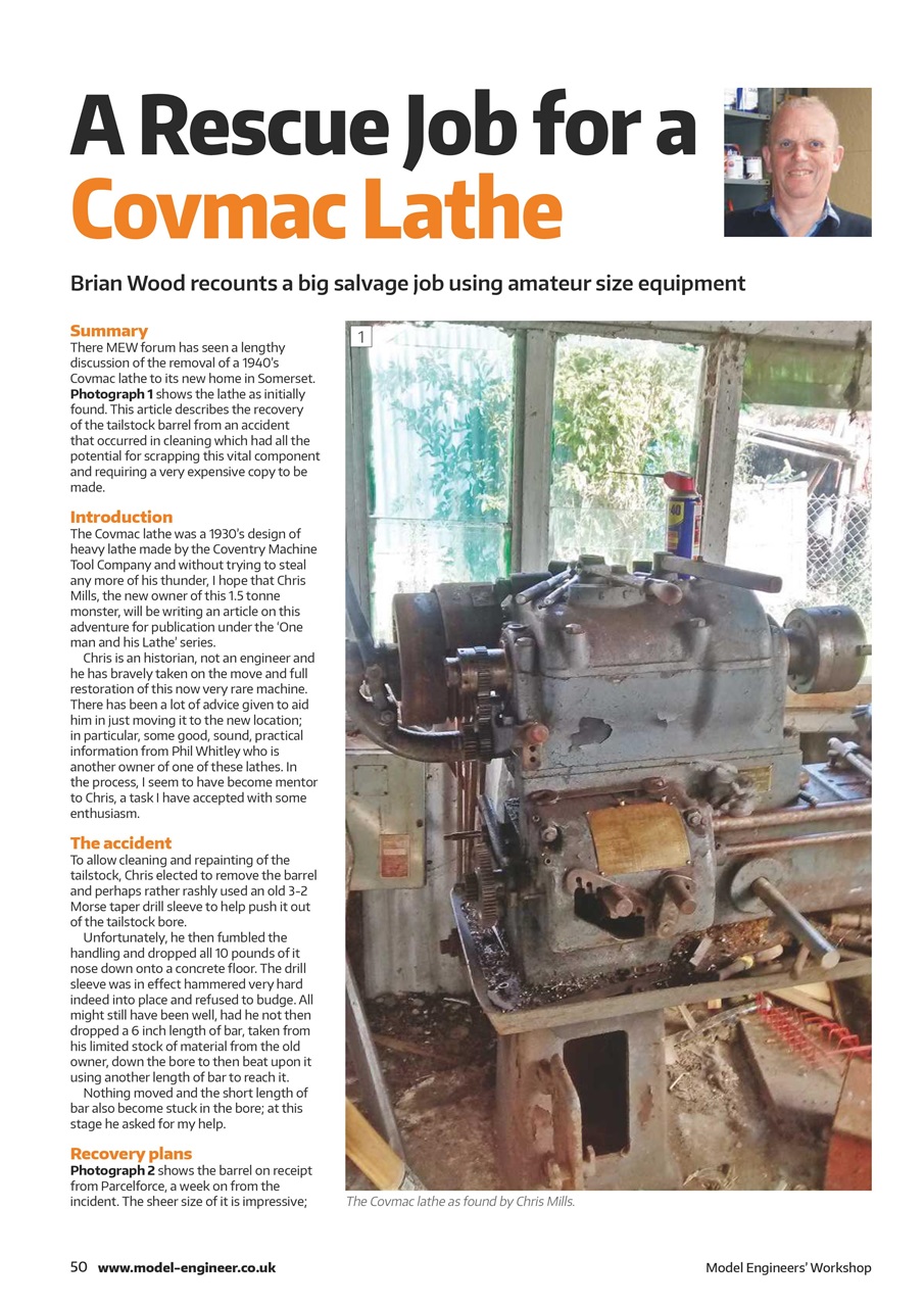 Model Engineer & Workshop Magazine Preview Pages