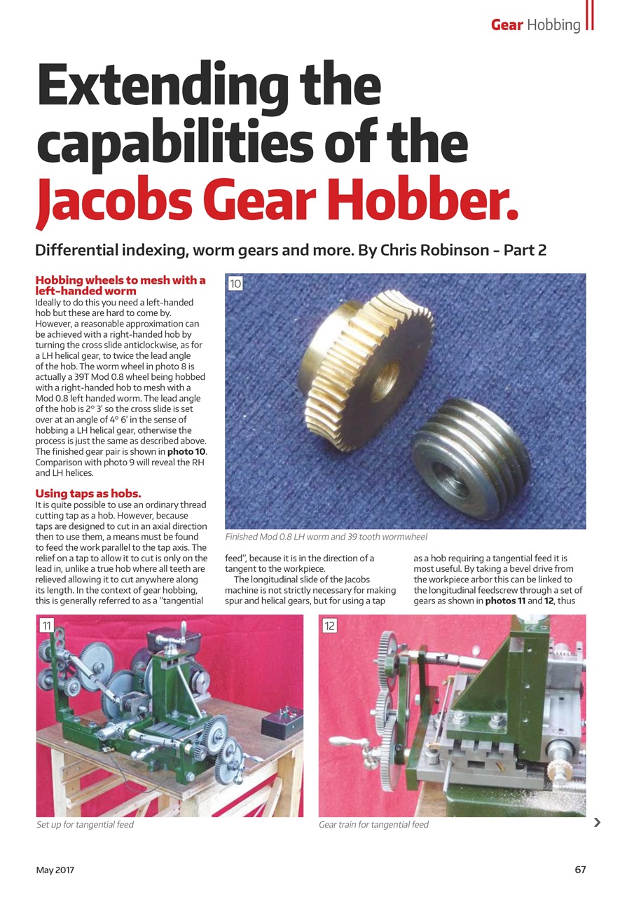 Model Engineer & Workshop Magazine Preview Pages