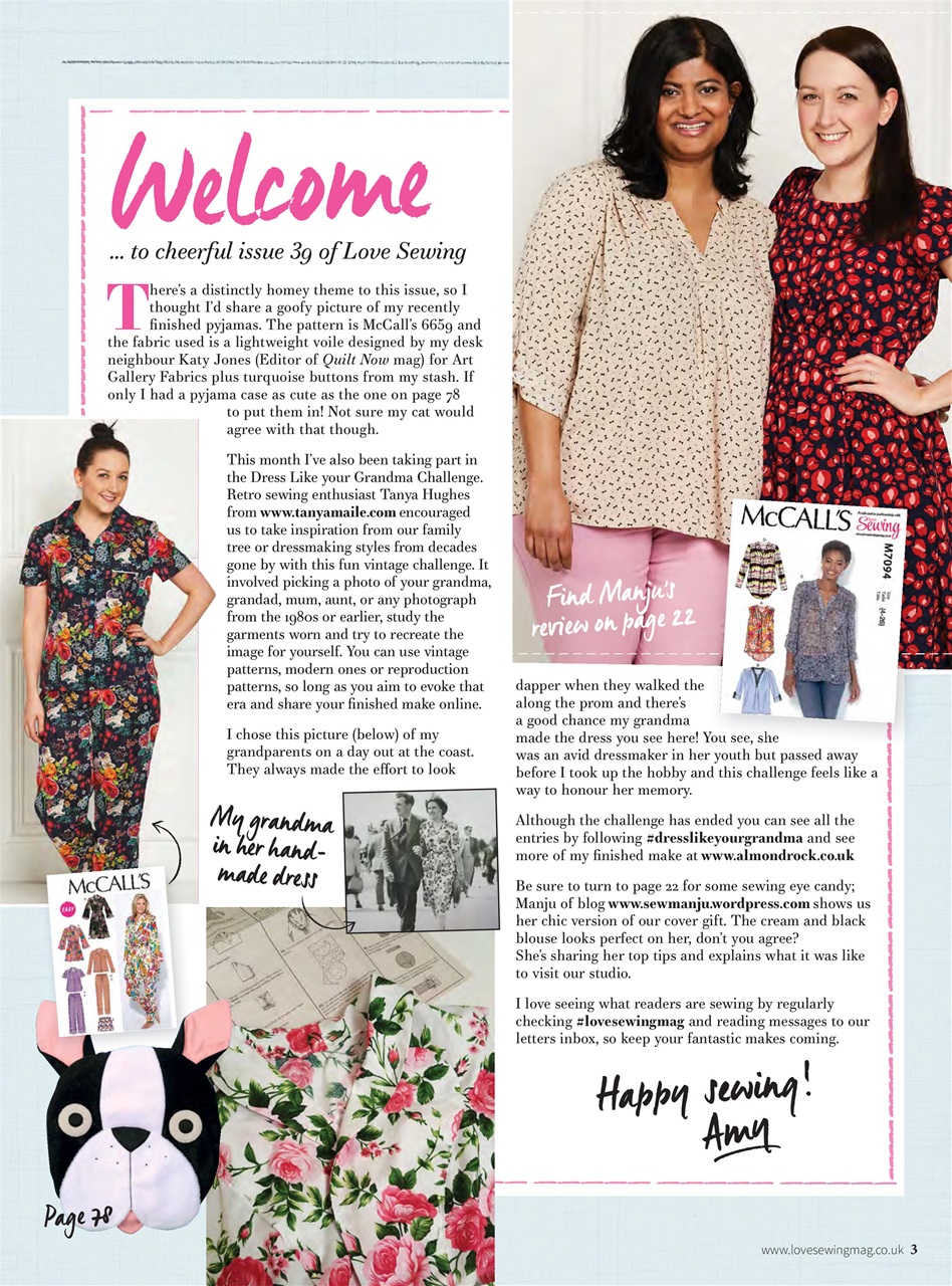 Love Sewing Preview Pages