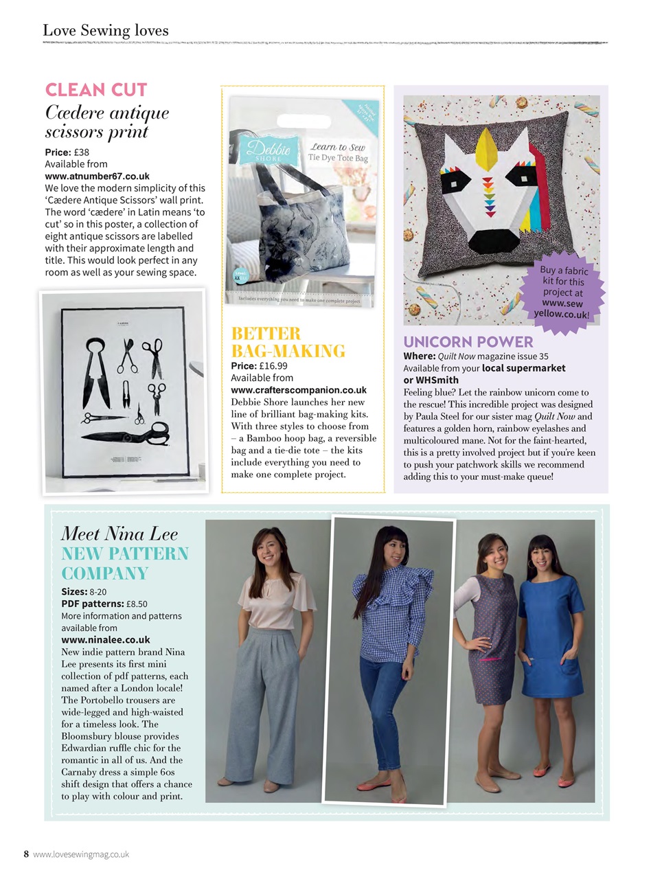 Love Sewing Preview Pages