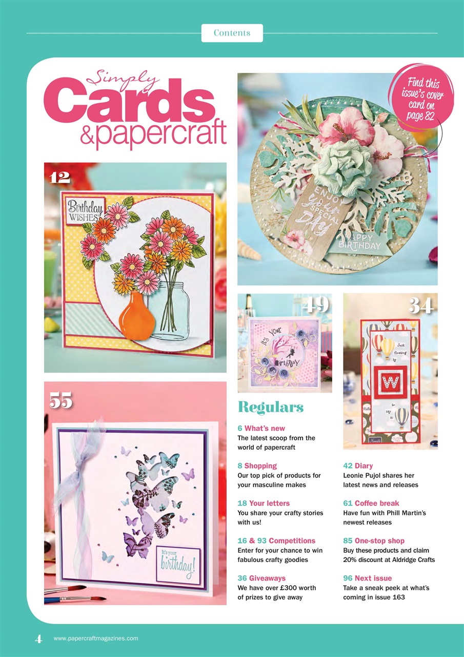 Simply Cards & Papercraft Preview Pages