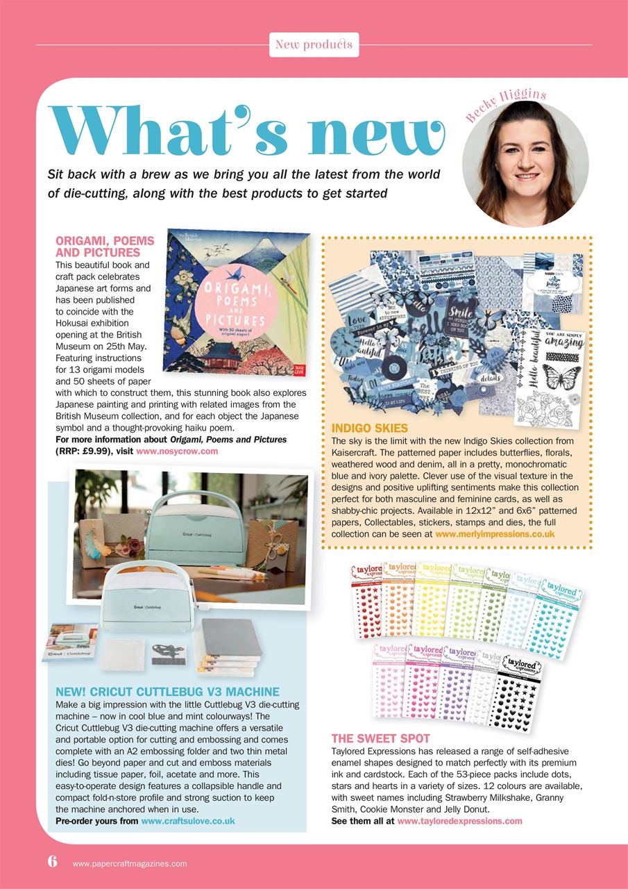 Simply Cards & Papercraft Preview Pages