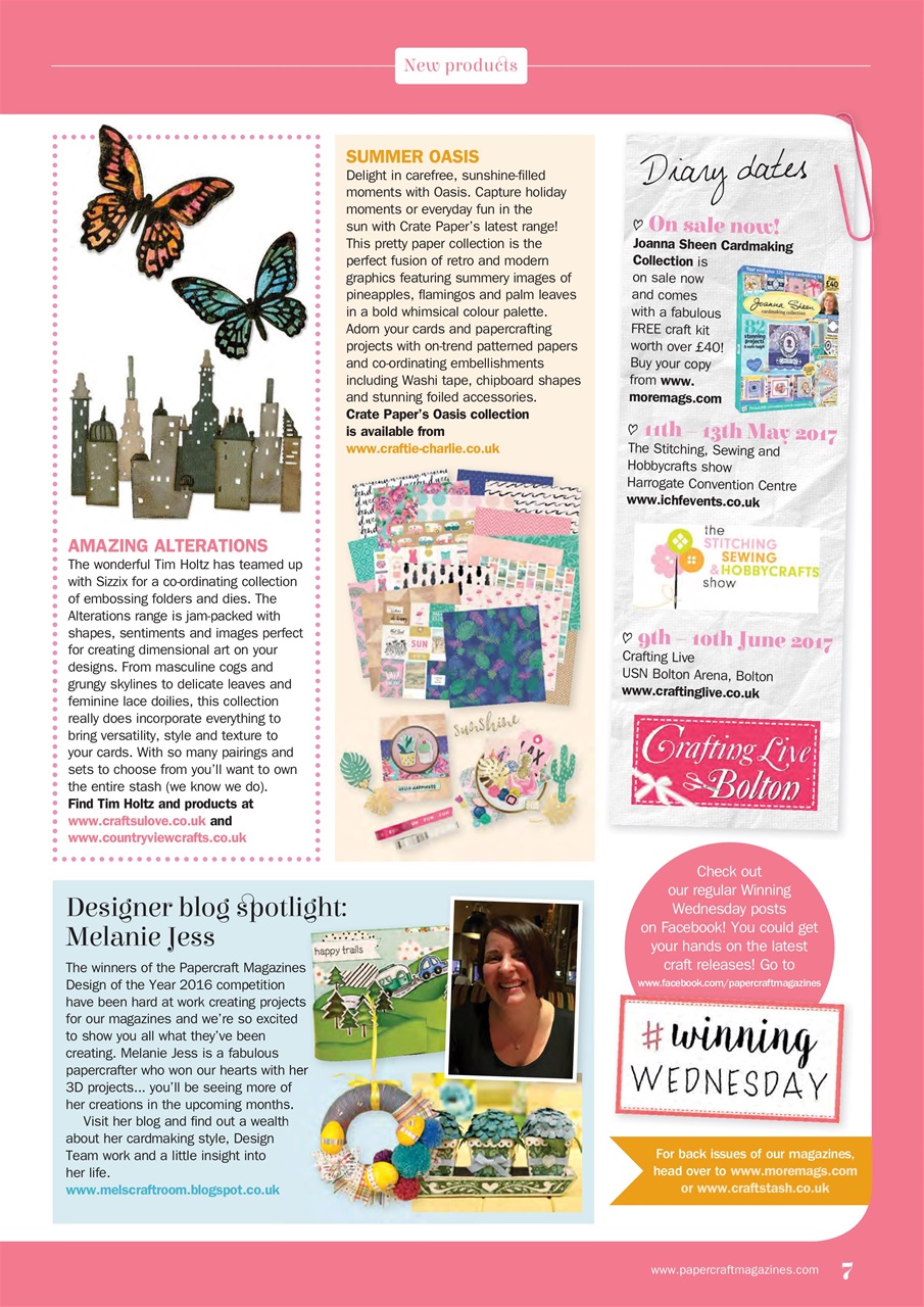 Simply Cards & Papercraft Preview Pages