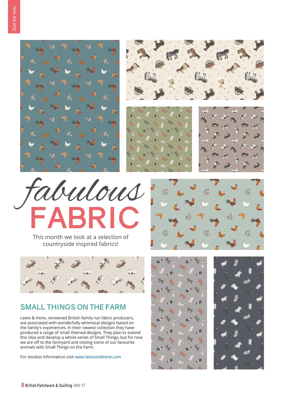 Patchwork and Quilting Preview Pages