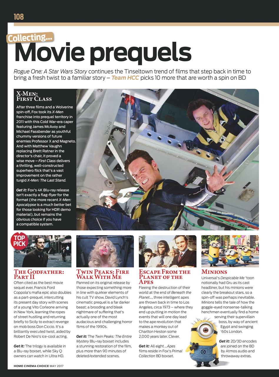Home Cinema Choice Preview Pages