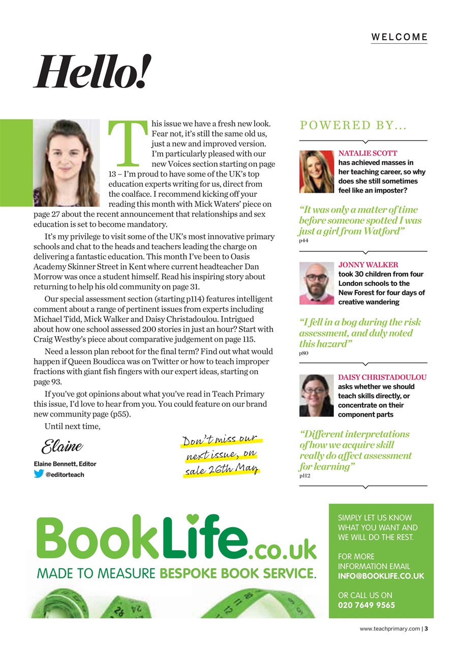 Teach Primary Preview Pages