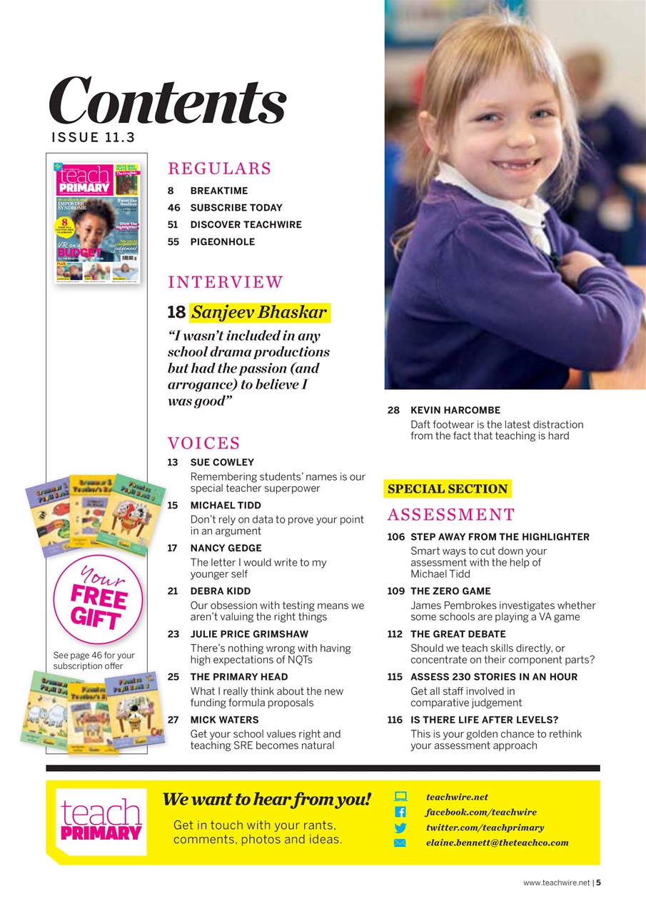 Teach Primary Preview Pages