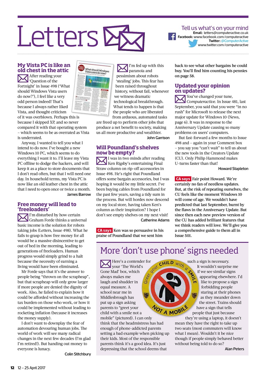 Computer Active Preview Pages