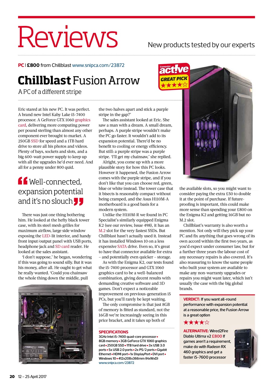 Computer Active Preview Pages