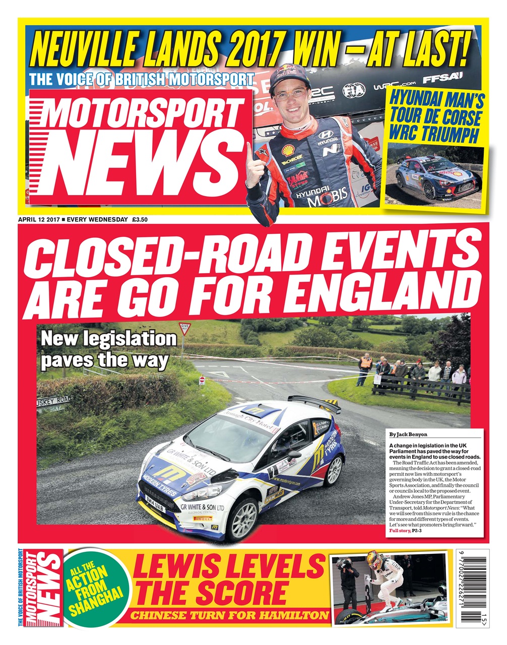 Motorsport News Preview Pages