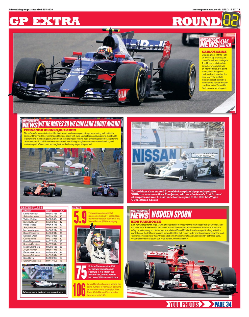 Motorsport News Preview Pages