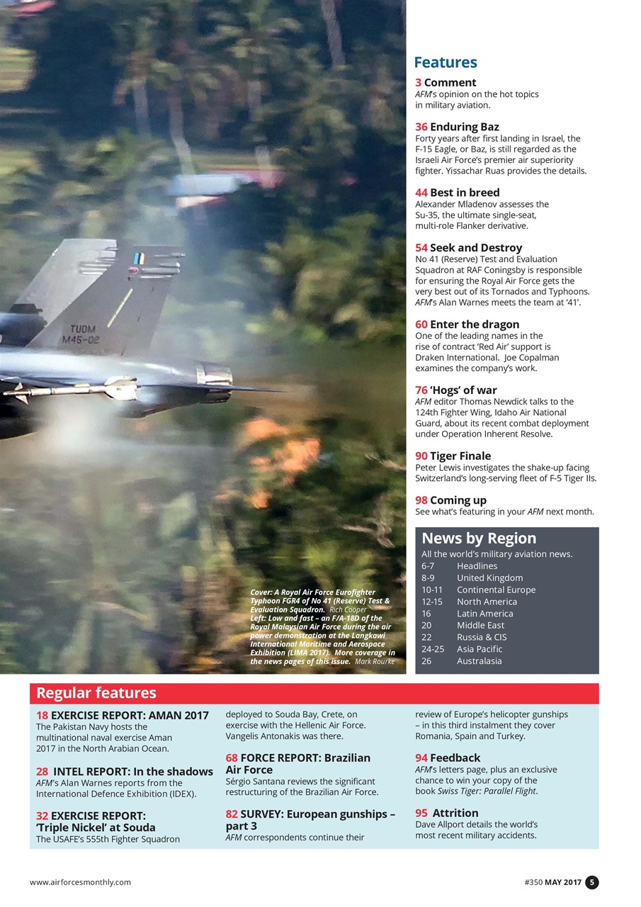 AirForces Monthly Preview Pages