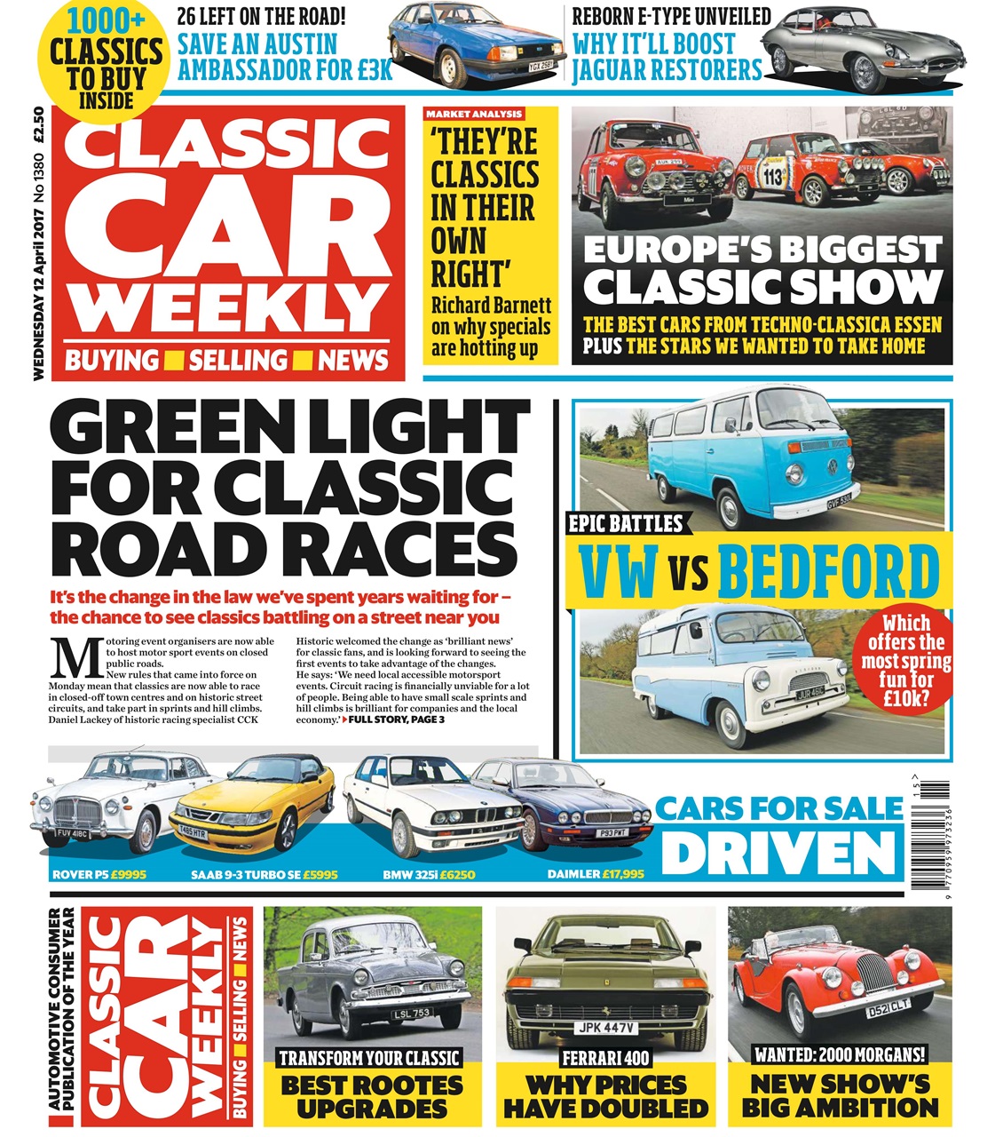 Classic Car Weekly Preview Pages