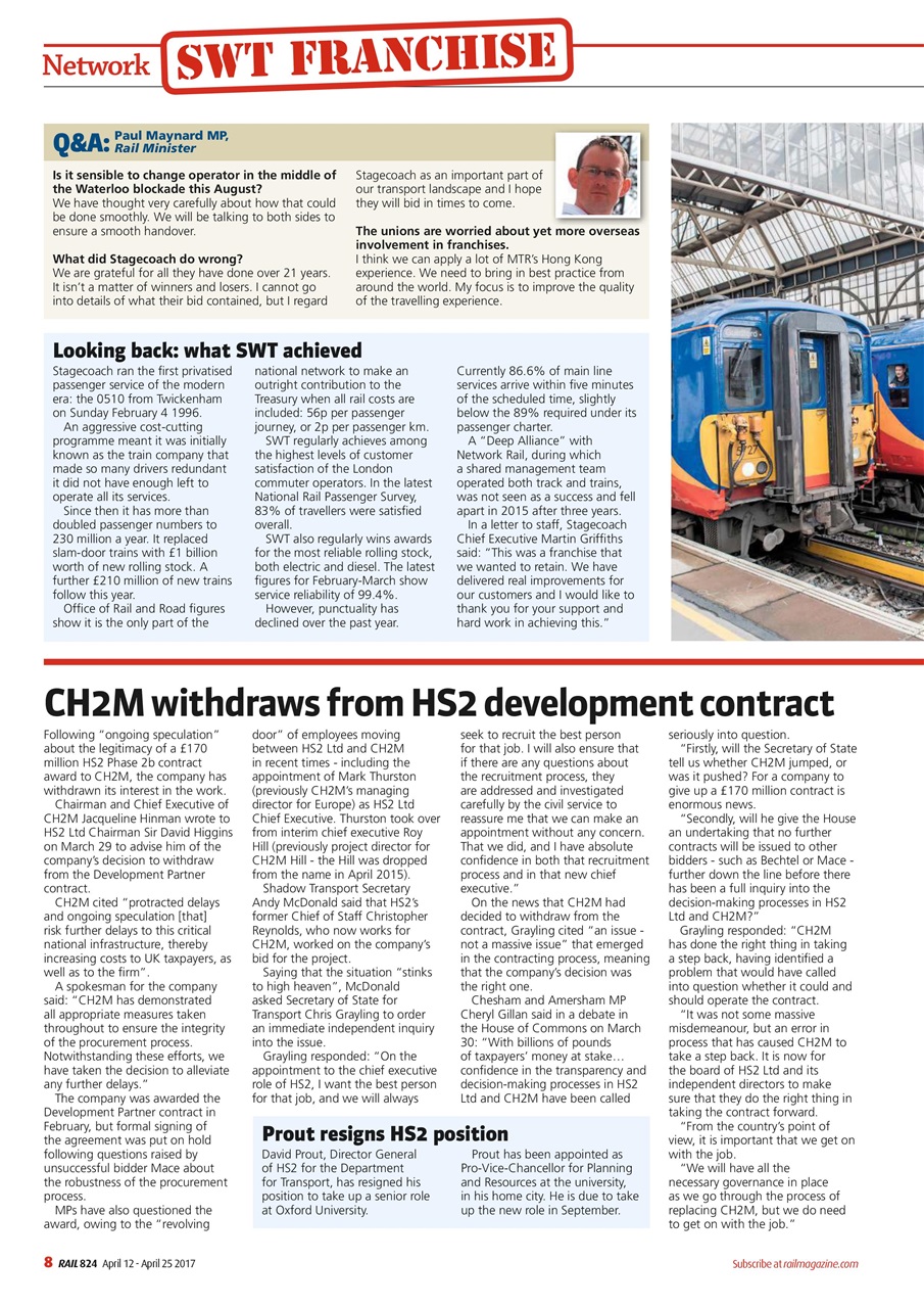 Rail Preview Pages