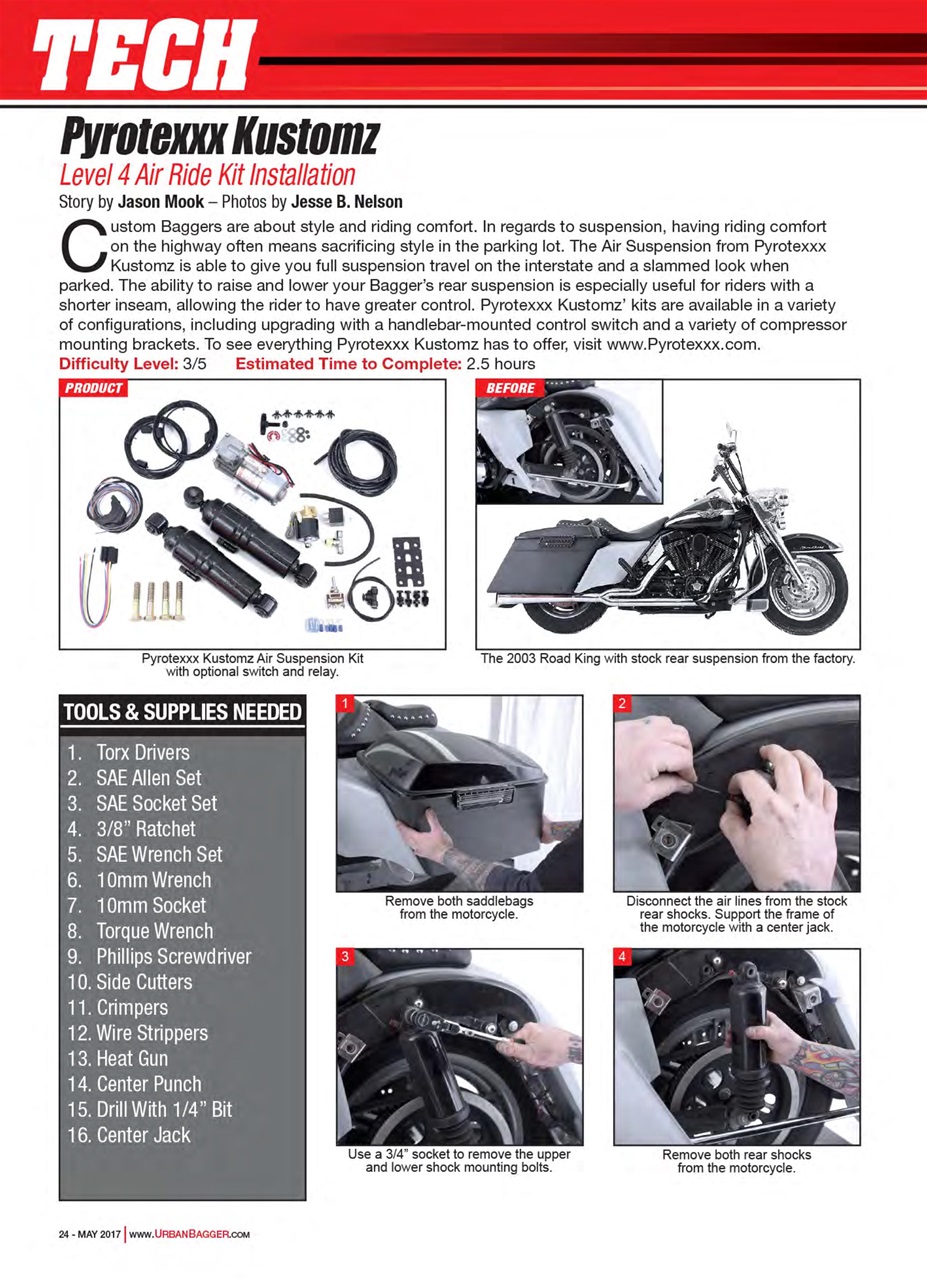 Urban Bagger Preview Pages