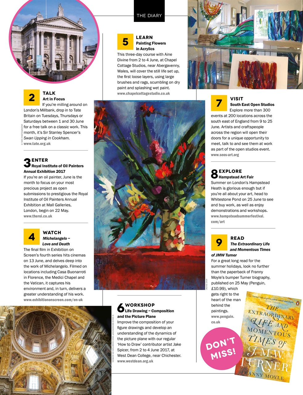 Artists & Illustrators Preview Pages